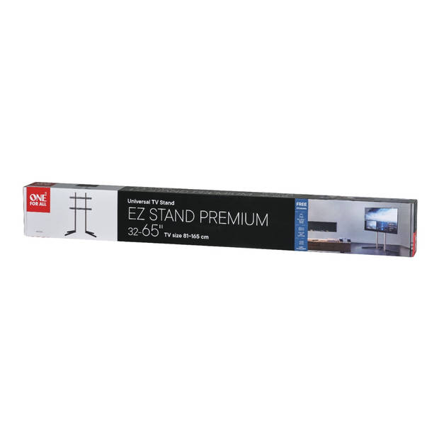 One For All EZ Universele TV Standaard Premium (WM7611) - VESA 600 - zwart