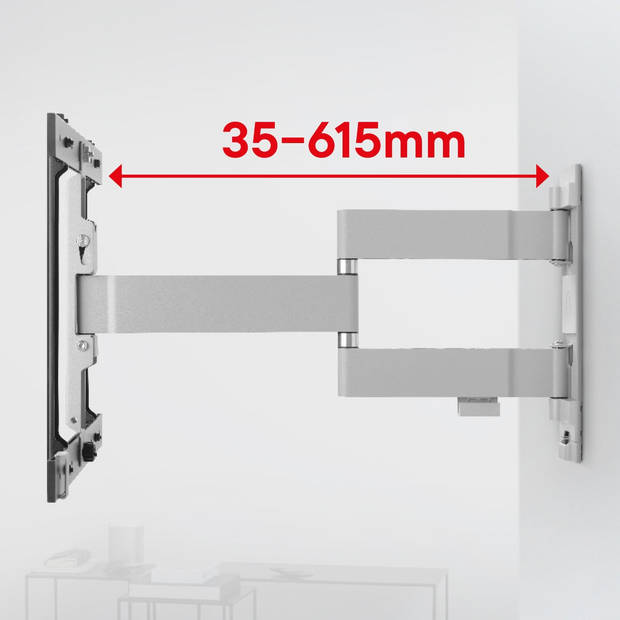 One For All WM6454 Ultra Slim TV-beugel draaibaar - kantelbaar - 32-77 inch - VESA 400