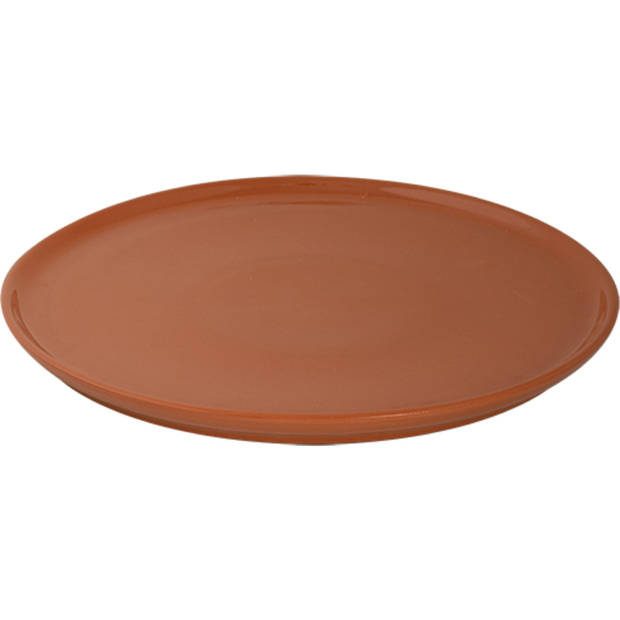 Colori Del Sud Bord Mezquita 33 cm Bruin Aardewerk 1 stuk