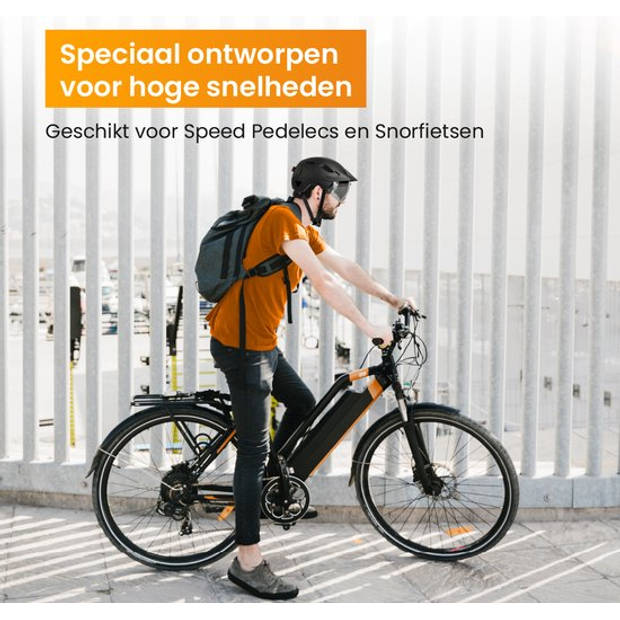 R2B Fietshelm Volwassenen voor Speed Pedelec & Snorfiets - LED-verlichting - Maat XL - 61-64 cm - Fietshelm Dames