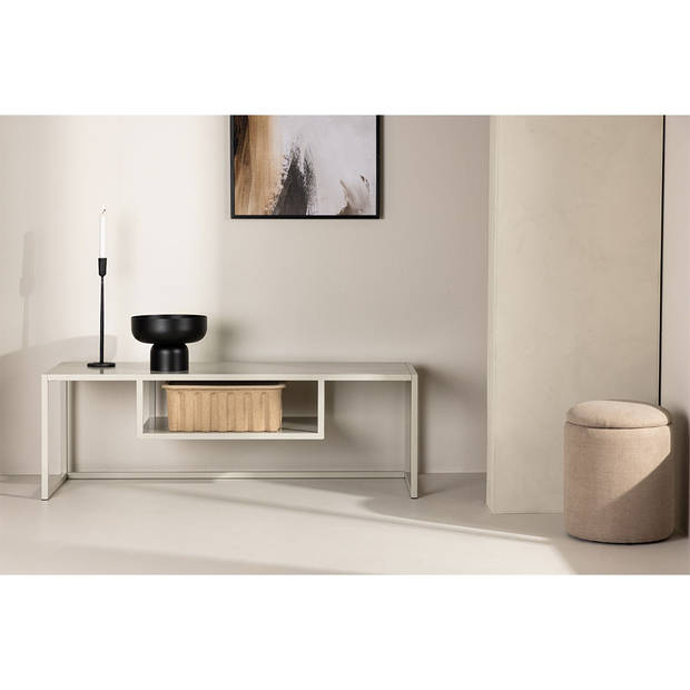 Riverside TV-meubel 1 plank beige.