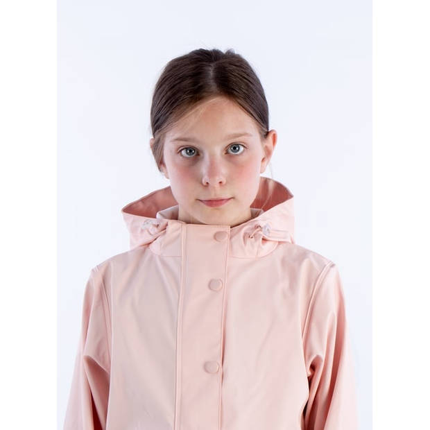 Regenjas Junior • SPRINKLE • Licht roze/Wit