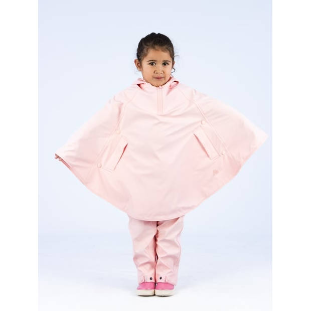 Regenbroek Junior • DRIZZLE • Licht roze/Wit