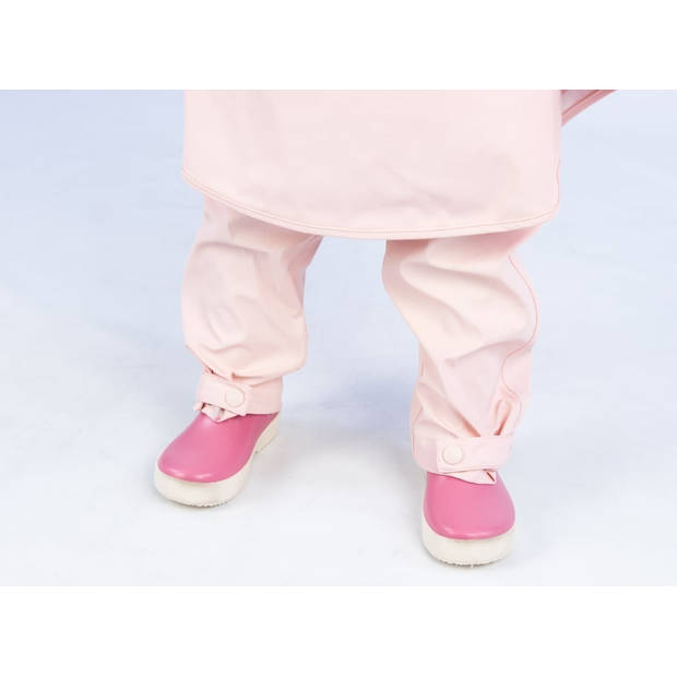 Regenbroek Junior • DRIZZLE • Licht roze/Wit