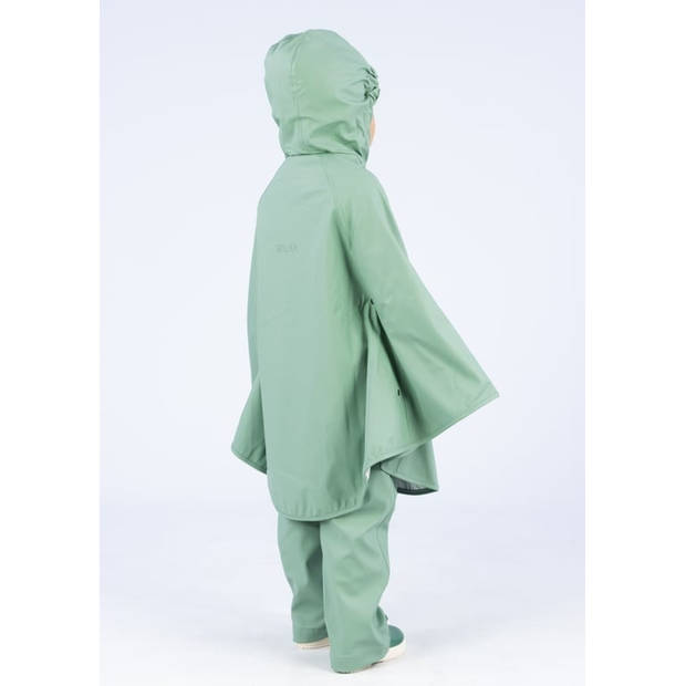 Regenponcho Junior • SPARKLE • Groen/Wit