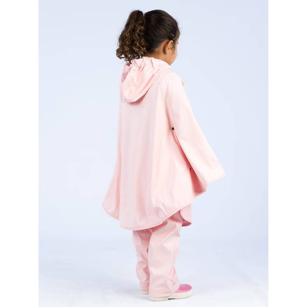 Regenponcho Junior • SPARKLE • Licht roze/Wit