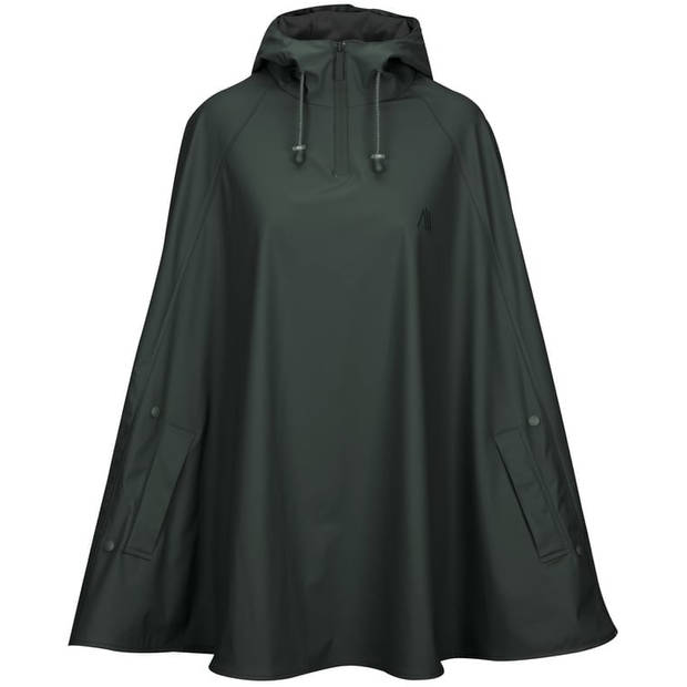 Regenponcho Senior • SIZZLE • Donkergroen/Zwart