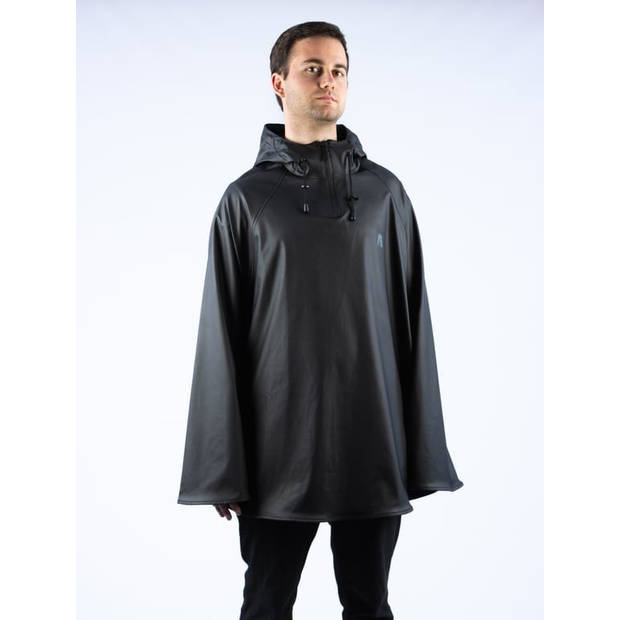 Regenponcho Senior • SIZZLE • Zwart