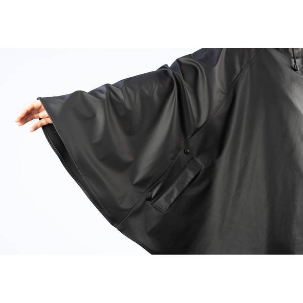 Regenponcho Senior • SIZZLE • Zwart