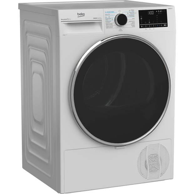 Beko B5T682339W warmtepompdroger 8 kg A++ IronFinish