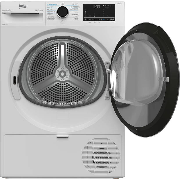 Beko B5T682339W warmtepompdroger 8 kg A++ IronFinish