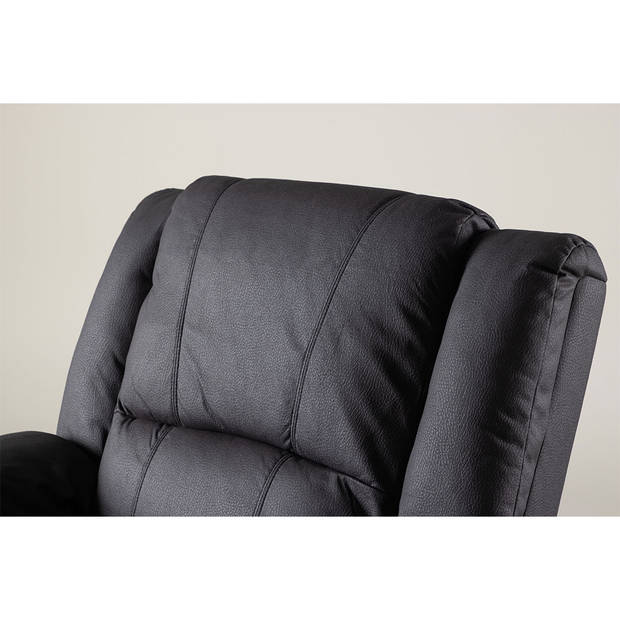 Singapore fauteuil fauteuil zwart.