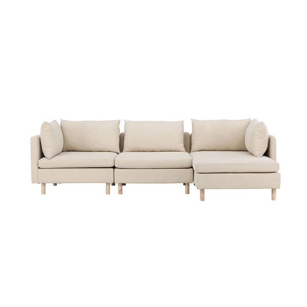 Zero bank chaise longue bank rechtse beige.