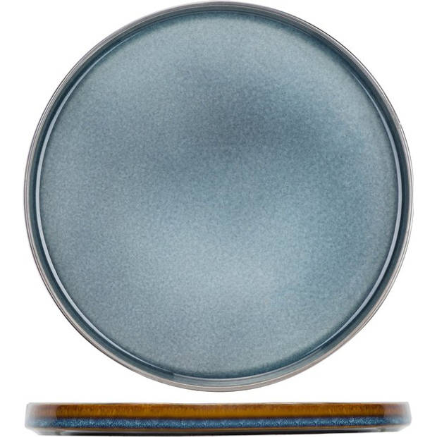 Cosy&Trendy Quintana Blue dinerbord - Ø 27,5 cm - Set-4