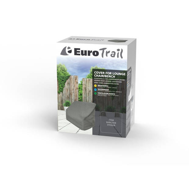 Eurotrail - Bankhoes Cantonic 200x90x100 cm grijs