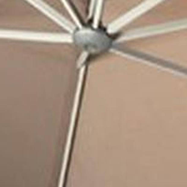 Yoi - Cavalo parasol aluminium salix 300x220/8 taupe