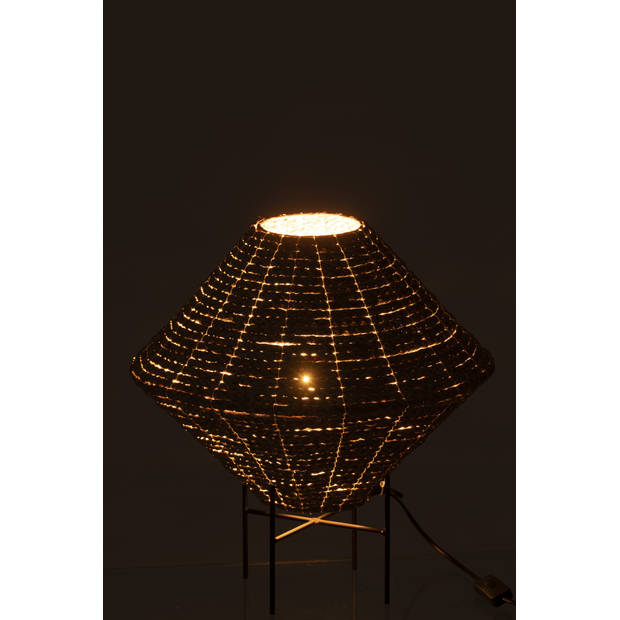 J-line - Hanglamp Ufo Zeegras Naturel Large - 40x40x32cm