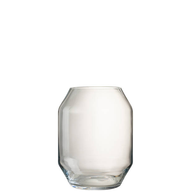 J-line - Vaas Lilou Glas Transparant Small - 25x25x32cm