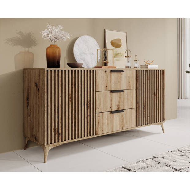 Meubella Dressoir Evy - Eiken - 150 cm