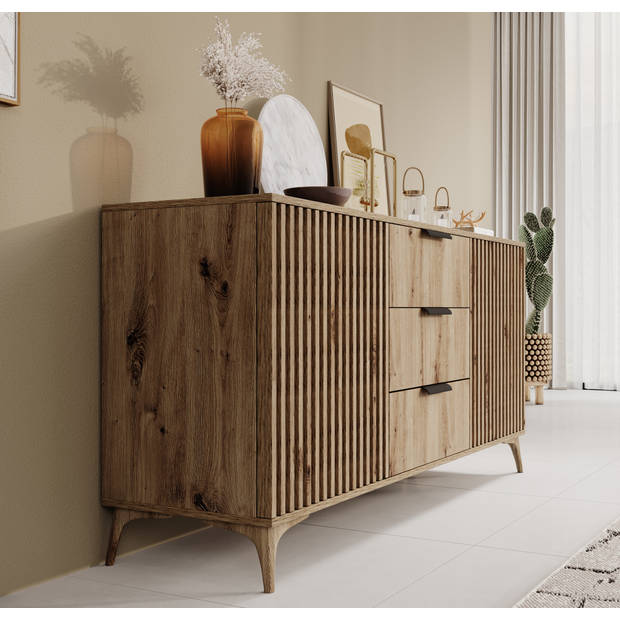 Meubella Dressoir Evy - Eiken - 150 cm