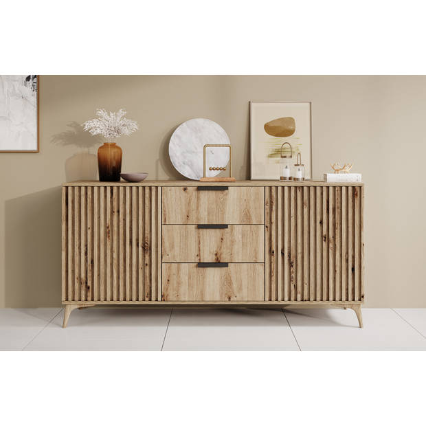 Meubella Dressoir Evy - Eiken - 150 cm