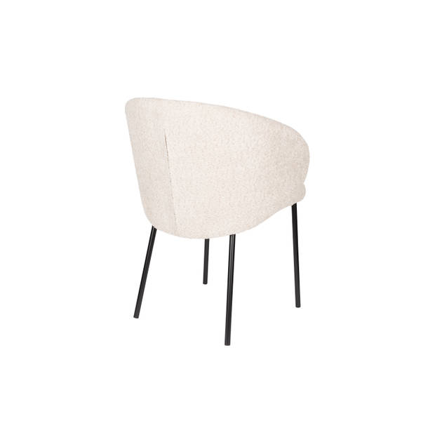 Housecraft Ayle Eetkamerstoelen Off White - Set van 2