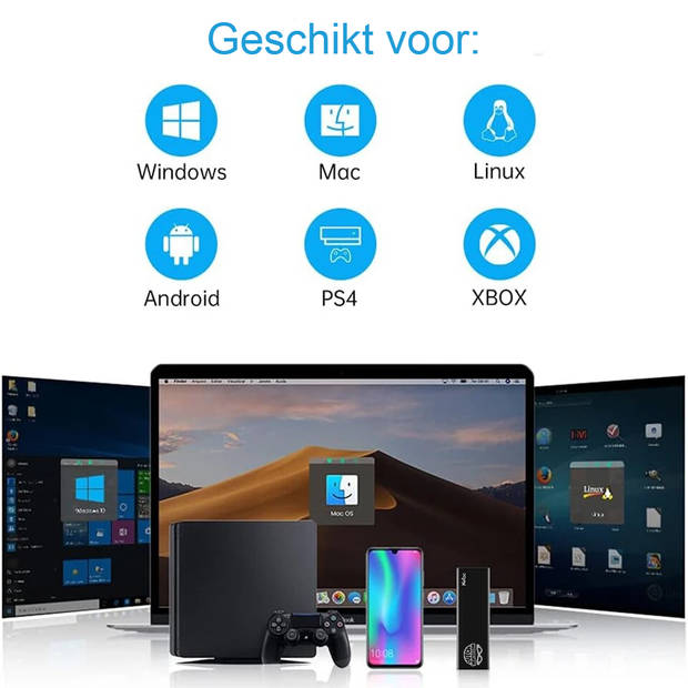 Dutch Wanted Bestoss Gen 2 Draagbare SSD Externe Harde Schijf