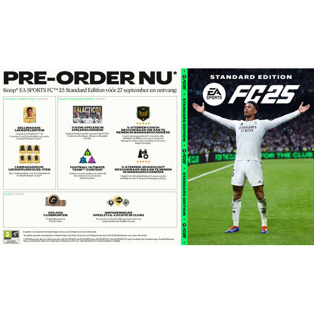 EA Sports FC 25 + Pre-Order Bonus - PS5