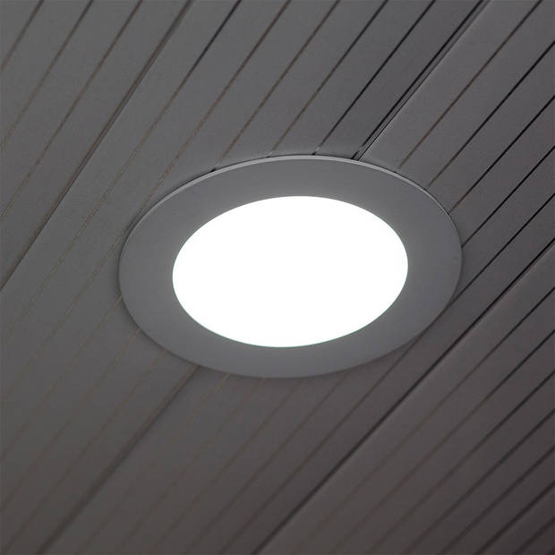 V-TAC VT-2407RD Ronde LED Minipanelen - Premium Serie - IP20 - Wit - 24W - 2000 Lumen - 4000K