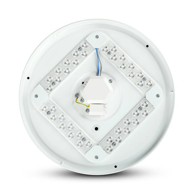 V-TAC VT-8418 3IN1 LED Ronde plafonniere - Kleurwisselende Schakelaar - IP20 - Wit - 18W - 1530 Lumen