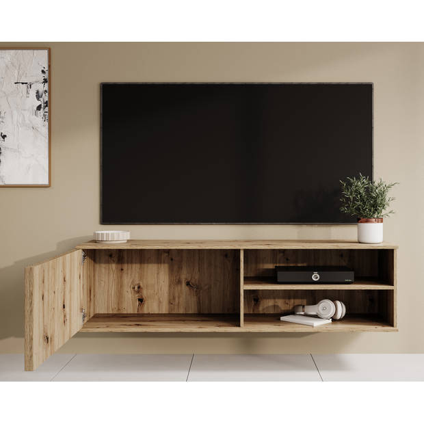 Meubella TV-Meubel Evy - Eiken - 150 cm