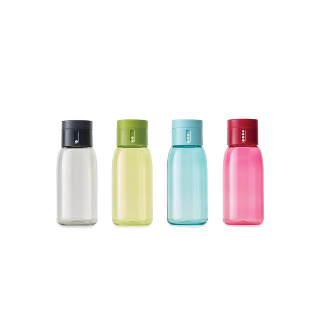 Joseph Joseph - Dot Drinkfles 400 ml - Kunststof - Roze