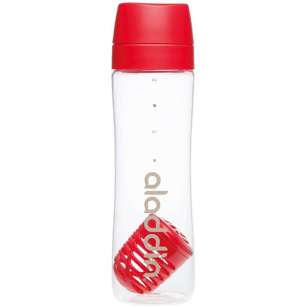 Aladdin - Infuse To Go Drinkfles 700 ml - Tritan - Rood