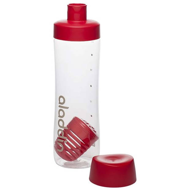 Aladdin - Infuse To Go Drinkfles 700 ml - Tritan - Rood