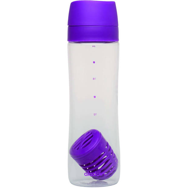 Aladdin - Infuse To Go Drinkfles 700 ml - Tritan - Paars