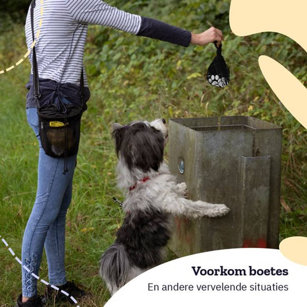 All 4 Pets Supply Hondenpoepzakjes Afbreekbaar - 320 stuks Lavendel geur - Poepzakjes hond & 100% Biologisch Afbreekbaar