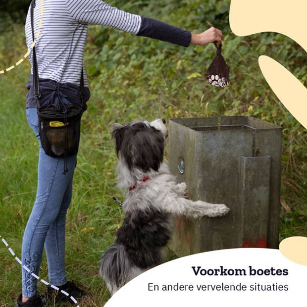 All 4 Pets Supply Hondenpoepzakjes inclusief houder - 320 stuks - Lavendel geur - 100% Biologisch Afbreekbaar