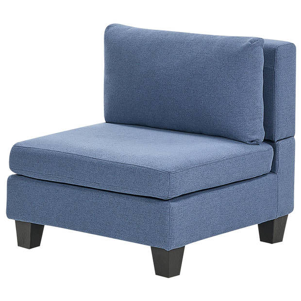 Beliani UNSTAD - Modulaire Sofa-Blauw-Polyester