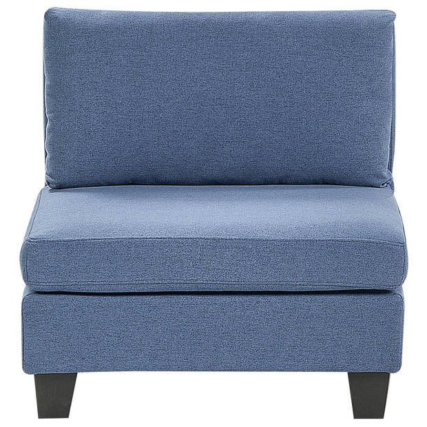 Beliani UNSTAD - Modulaire Sofa-Blauw-Polyester