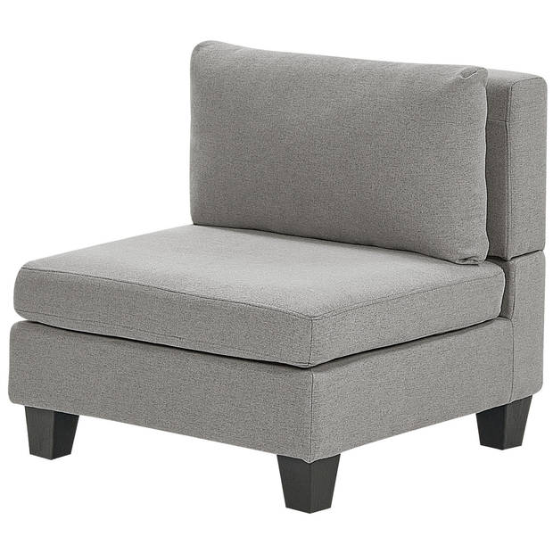 Beliani UNSTAD - Modulaire Sofa-Grijs-Polyester