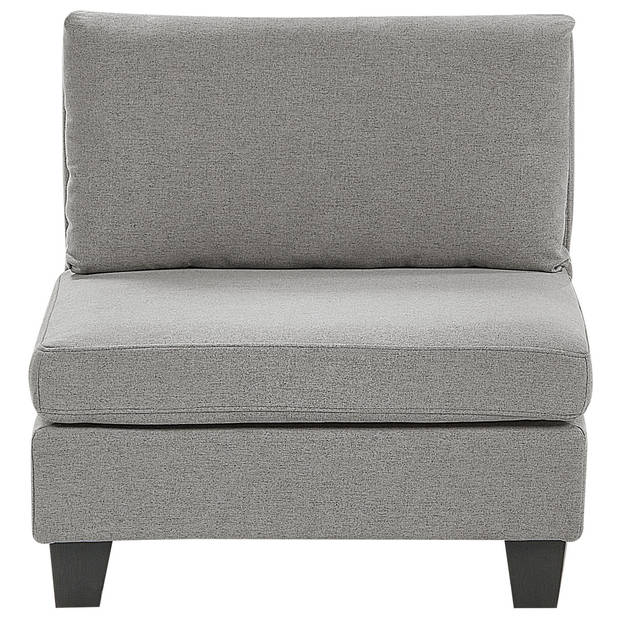 Beliani UNSTAD - Modulaire Sofa-Grijs-Polyester