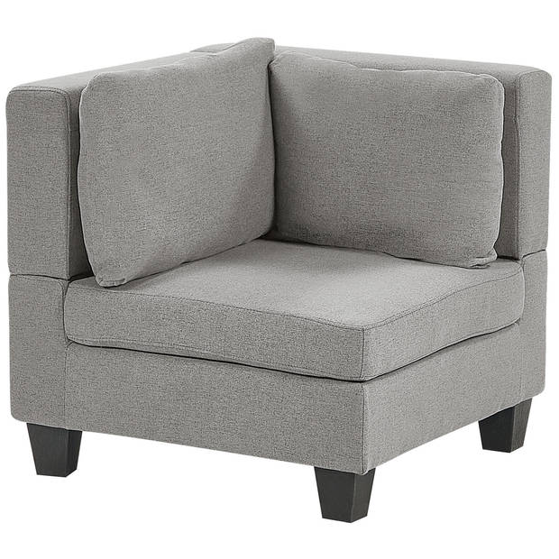 Beliani UNSTAD - Modulaire Sofa-Grijs-Polyester