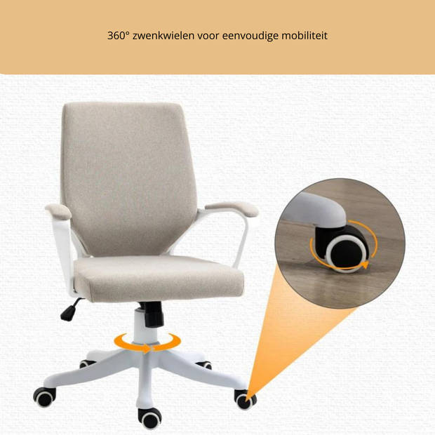 Bureaustoel met relaxfunctie - Ergonomische bureaustoel - Game stoel - Gaming stoel