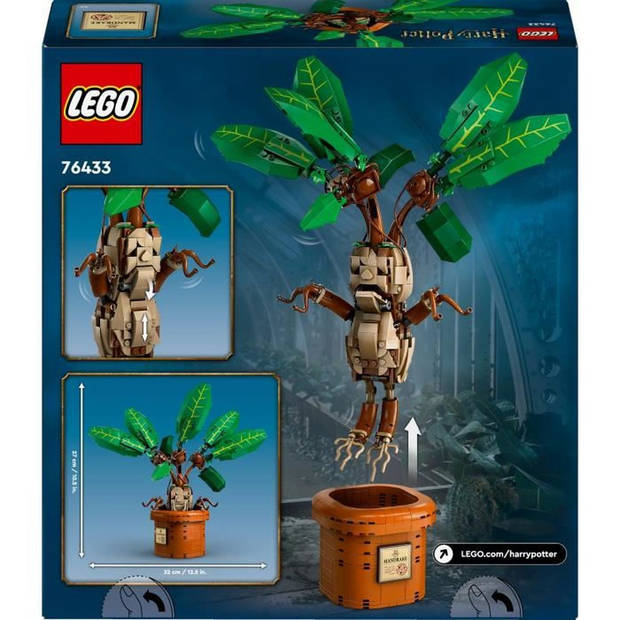 LEGO Harry Potter 76433 Alruin - Plant en pot - Magisch cadeau-idee voor kinderen