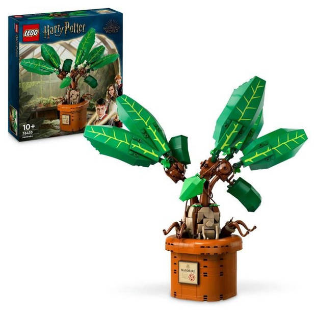 LEGO Harry Potter 76433 Alruin - Plant en pot - Magisch cadeau-idee voor kinderen