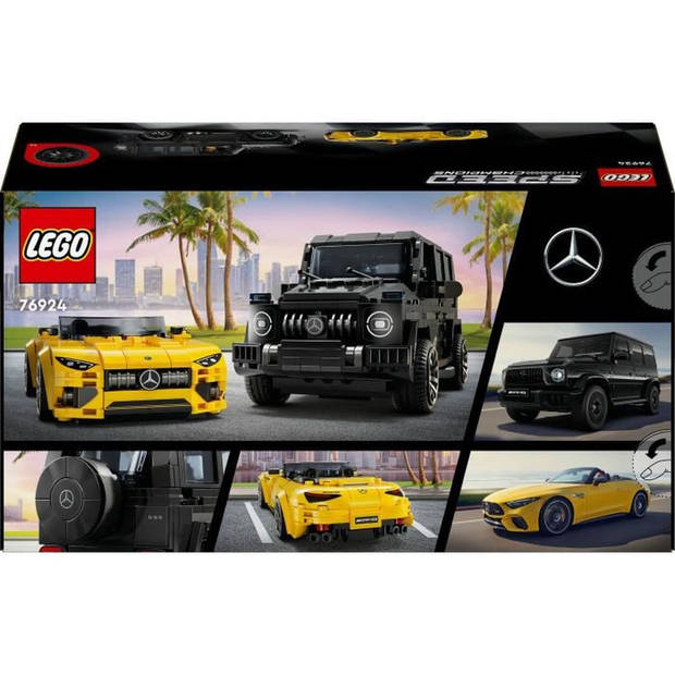 LEGO Speed Champions 76924 Mercedes-AMG G 63 en Mercedes-AMG SL 63, bouwbare auto's