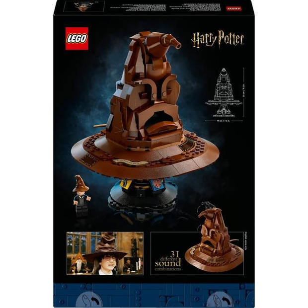 LEGO Harry Potter 76429 De sorteerhoed die praat, cadeau-idee, Zweinstein-thema