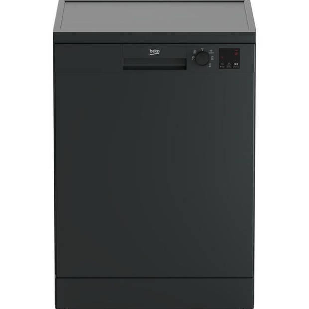 BEKO DVN06431A vrijstaande vaatwasser - 14 couverts - L60cm - 47dB - Antraciet