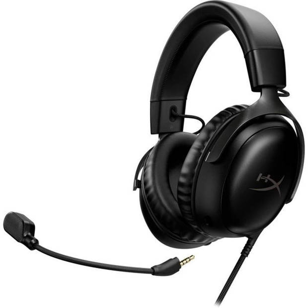 Bedrade gamingheadset - HyperX Cloud III - voor pc en console - Zwart