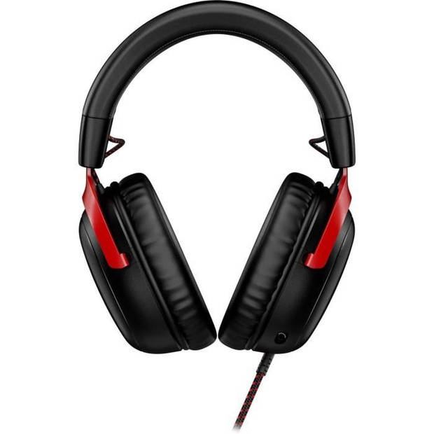 Bedrade gamingheadset - HyperX Cloud III - voor pc en console - zwart/rood